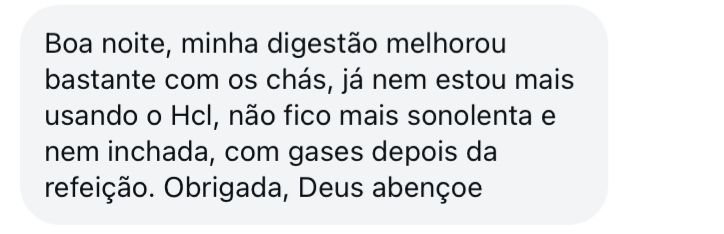 Depoimento sobre digestão lenta