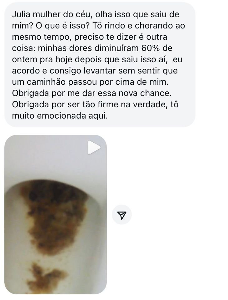 Depoimento sobre dores e endometriose